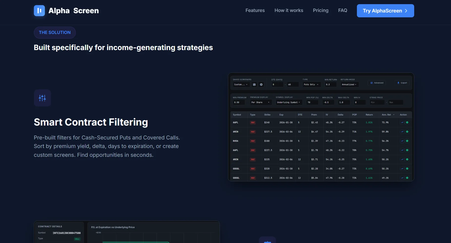 AlphaScreen Branding